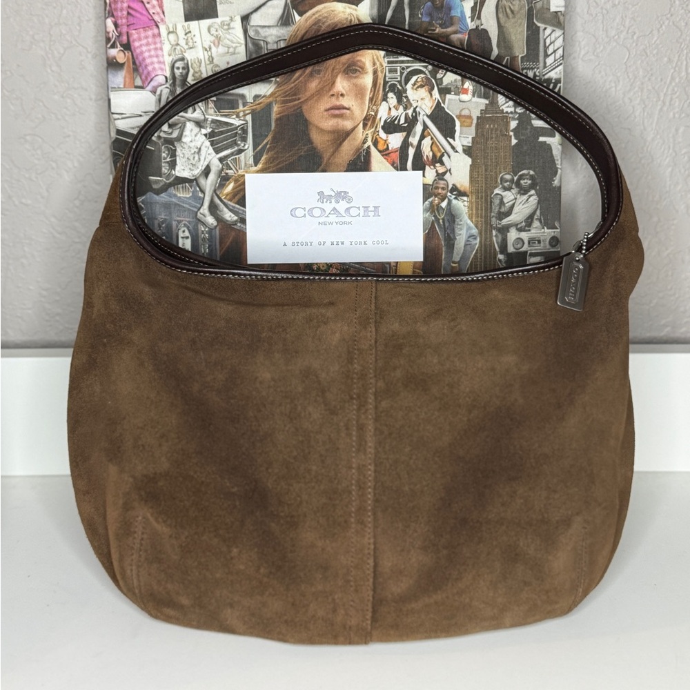 Y2K Coach Ergo - Brown Suede